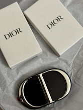 Dior Compact Mirror Designer Travel Makeup Mirror with Iconic CD Logo