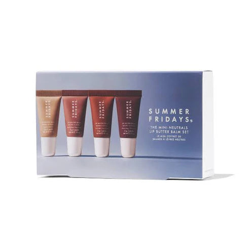 Summer Fridays Mini Neutrals Lip Butter Balm Set