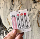 Dior Addict lip glow Backstage Pros Travel Collection TRIO ( 001 , 004 , 012 )