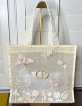 Dior mesh tote bag