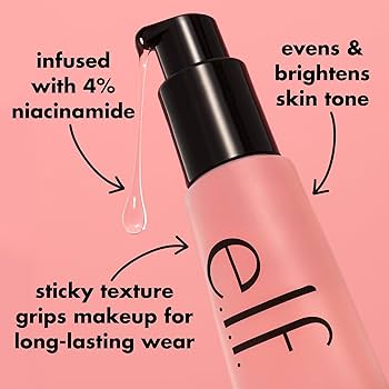 ELF Power Grip Primer+4% Niacinamide (Net Wt.24ml)