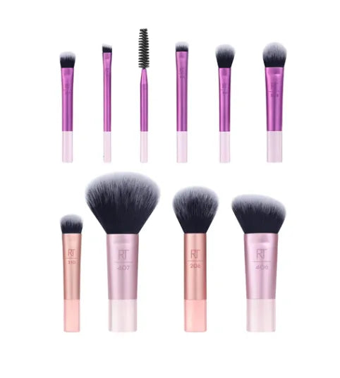 Real Techniques Makeup Brush Travel Fantasy Mini Brush 10 Pcs Set
