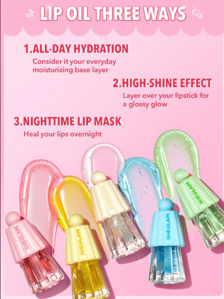 Sheglam Jelly Wow Hydrating Lip Oil- 5g