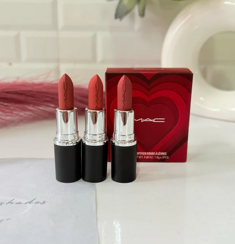 Mac Matte Lipstick Rouge A Levres Mini Set 1.8G