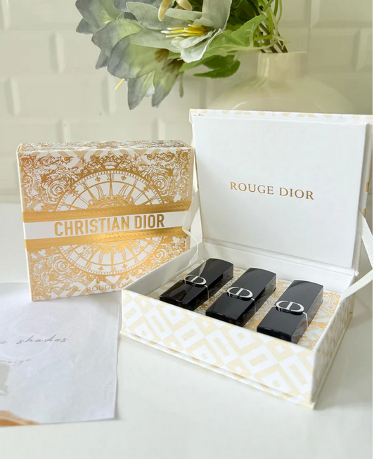 Dior Rouge 3pc Mini Lipstick Gift Set