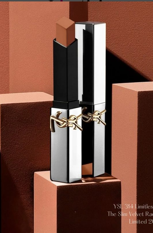 YSL The Slim Velvet Redical 314 Limiteless Cinnabar