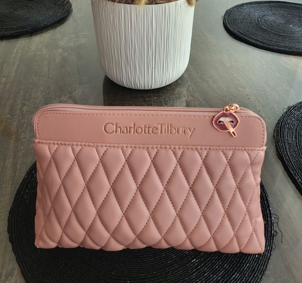 Charlotte Tilbury quilted pouch
