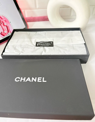 Chanel VIP Black Quilted Velvet Pouch