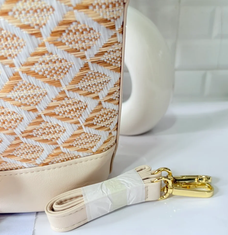 Dior VIP Gift Woven Bucket Bag