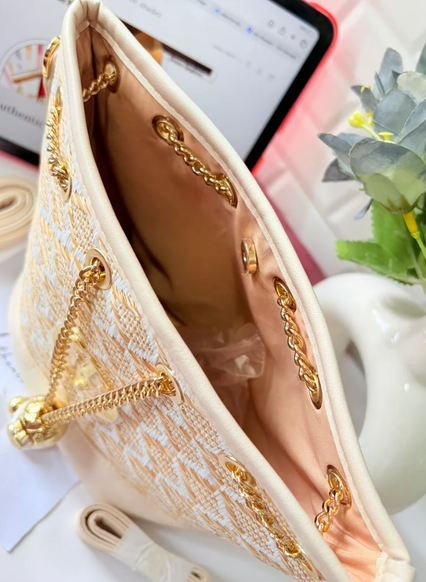Dior VIP Gift Woven Bucket Bag