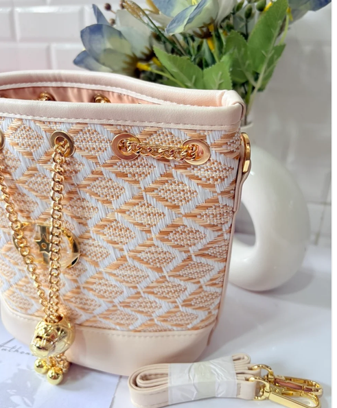Dior VIP Gift Woven Bucket Bag