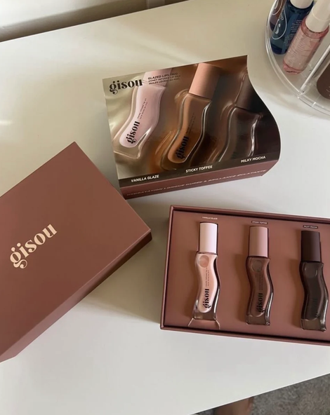 Gisou Glazed Lips Trio