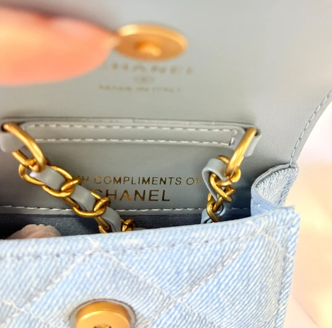 Chanel Denim Crossbody Bag