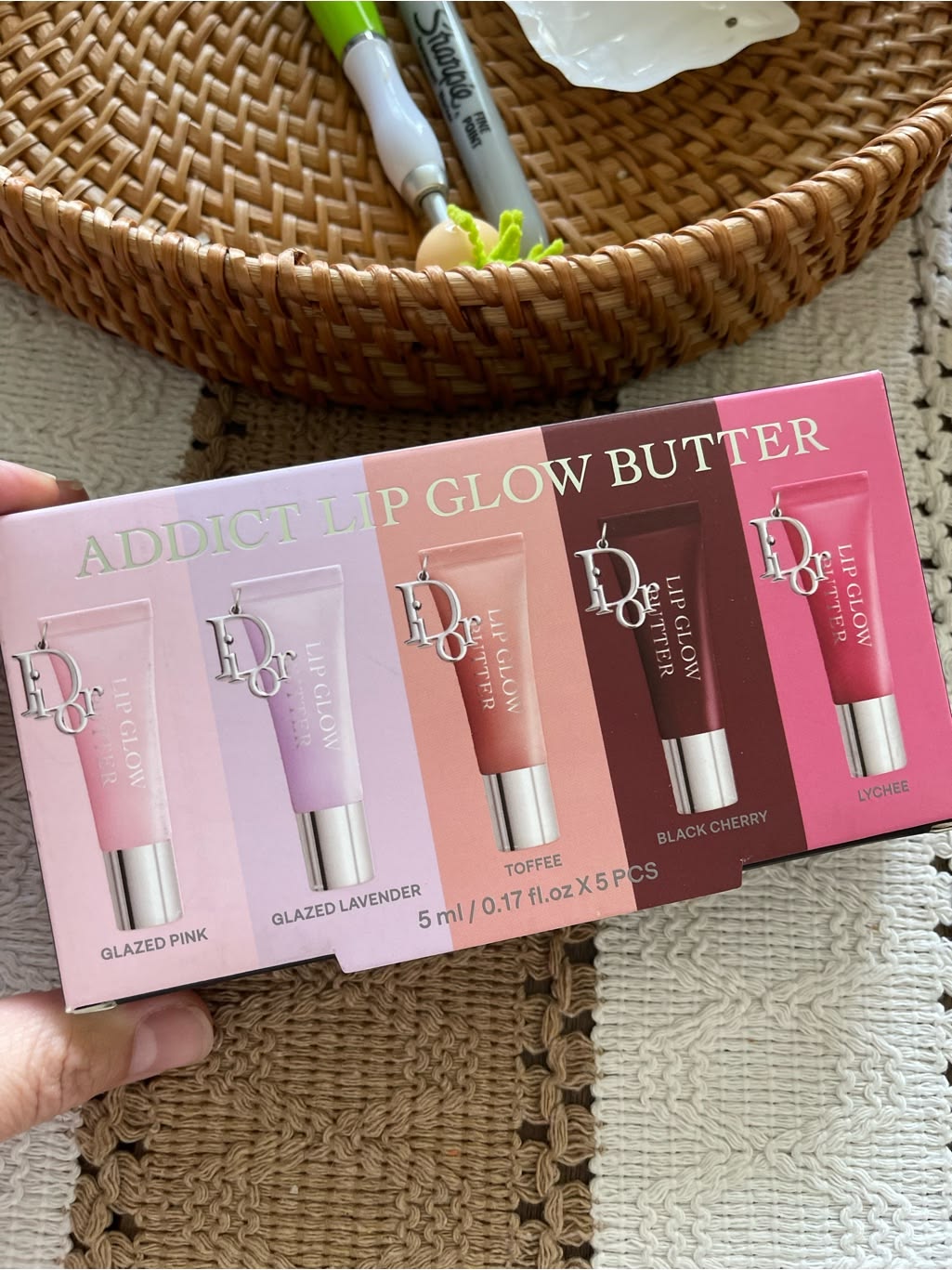 Dior Addict Lip Glow Butter Mini Set Of 5