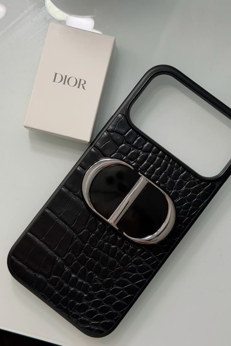Dior Compact Mirror Designer Travel Makeup Mirror with Iconic CD Logo