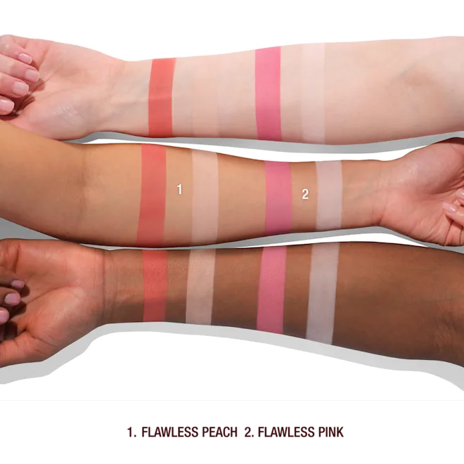 Charlotte Tilbury airbrush pillow talk flawless powder blush