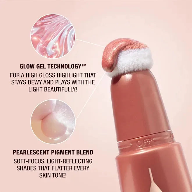 Charlotte Tilbury matte beauty blush wand pillow talk