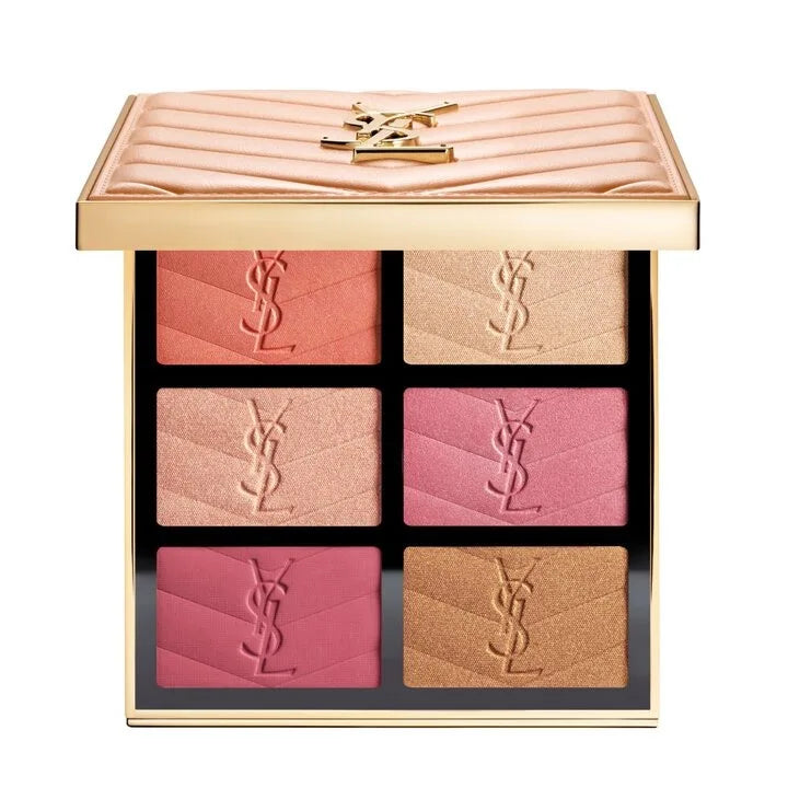 YSL Couture Face Palette Blush & Highlighter – Golden Oasis (27g)