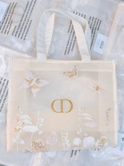 Dior mesh tote bag