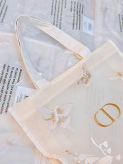 Dior mesh tote bag