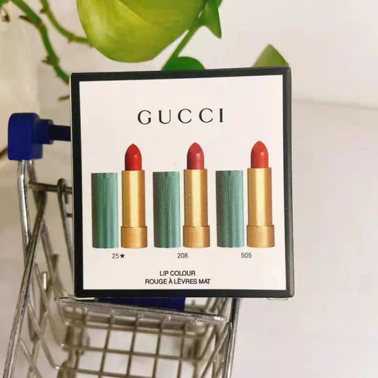 Gucci rouge a levres mat mini lipsticks pack of three
