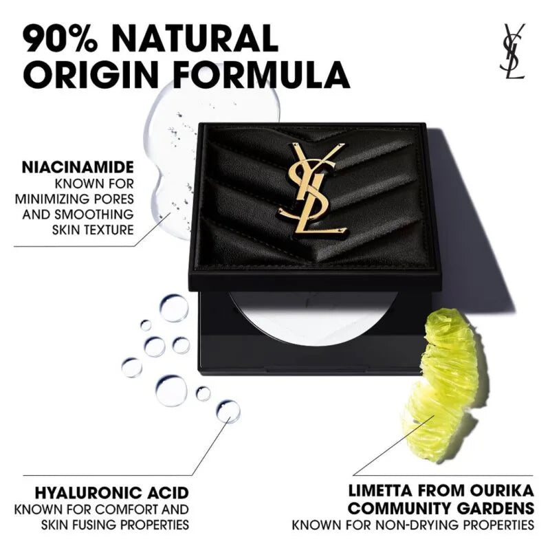 YSl All hour Hyper Finish Multi-Use Matte Powder-Translucent 7.5g